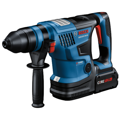 Bosch GBH18V-34CQ Turbo Brushless Boschhammer drill, Core 18V 8Ah.