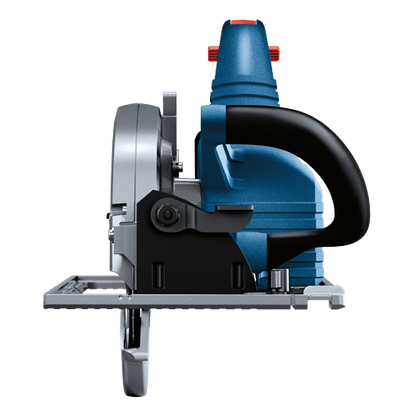 Bosch electric circular saw, with blue and black accents.