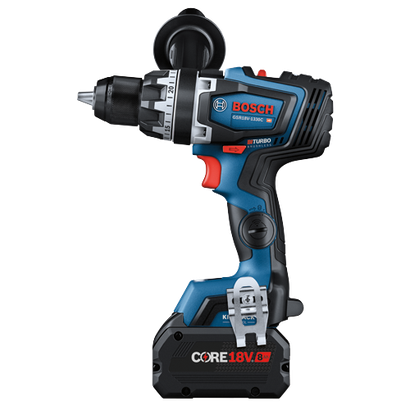 Bosch GSR18V-1330C HD BITURBO BRUSHLESS drill with CORE 18V. 8 Ah battery.