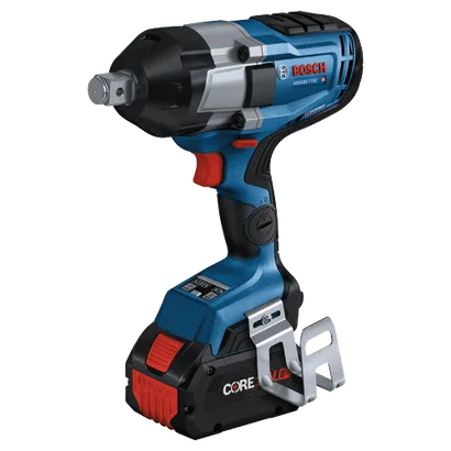 Bosch GDS18V-770C HD impact wrench, CORE18V battery.