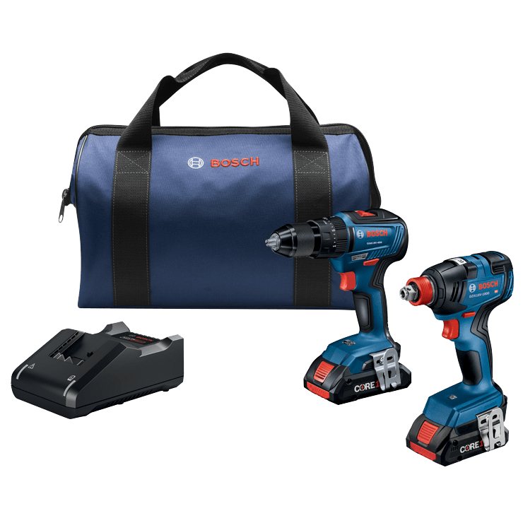 Bosch Lboxxbosch 18v 8.0ah Lithium-ion Battery Pack 2-pack For Cordless  Tools