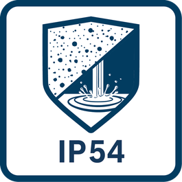 Measuring tools positive icon for web: IP 54 Rating