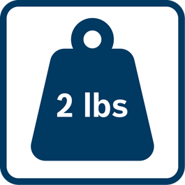 Measuring tools positive icon for web: Tripod Weight 2 lbs