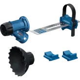 Image of the Bosch HDC310 SDS-Max® and Spline Dust-Collection Attachment on white.