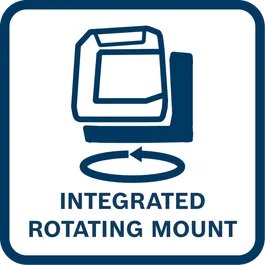 Measuring tools positive icon for web: GLL Integrated Rotating Mount