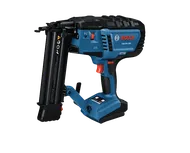 Bosch GNH18V-18M 18 GA Brad Nailer, with 5/8 - 2-1/8 in. (15-54 mm) (L) nail capacity.