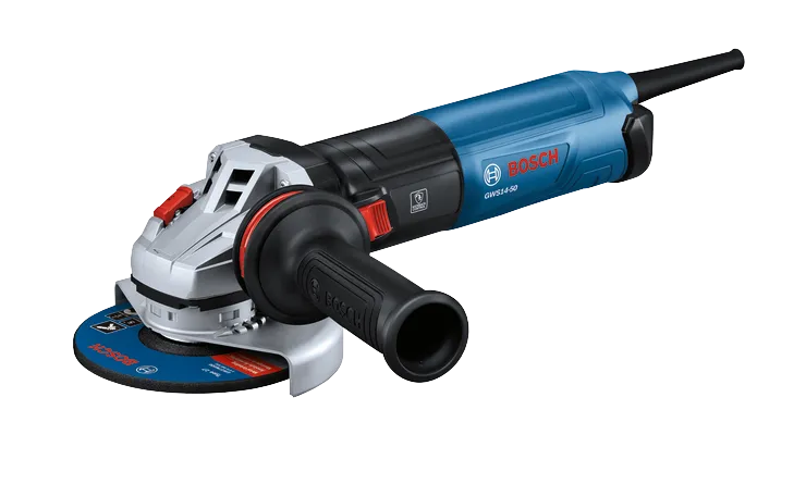 Bosch GWS14-50 angle grinder.
