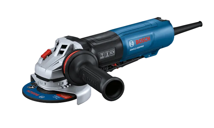 Bosch GWS12-450PBD metal grinder.