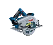 Bosch EDGE Cordless 24 tooth circular saw with fast cut blade.