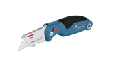 Bosch H11-11100-1 folding utility knife in a white background.