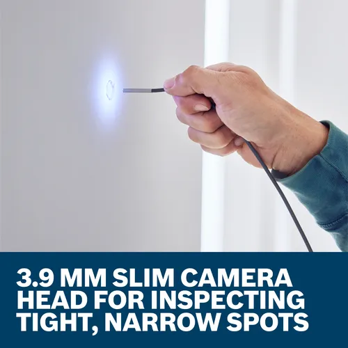 3.9 MM SLIM CAMERA HEAD FOR INSPECTING TIGHT, NARROW SPOTS