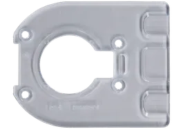 Product image on white of the palm router accessory D Shaped subbase model GKFD01.