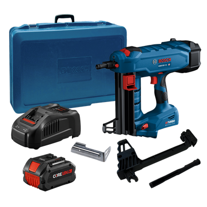 Bosch concrete nailer kit GNB18V-12K14 model product image.
