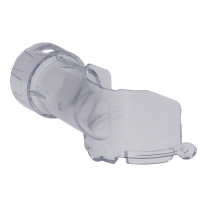 Product image on white of the palm router accessory surface dust extraction model RA1131.