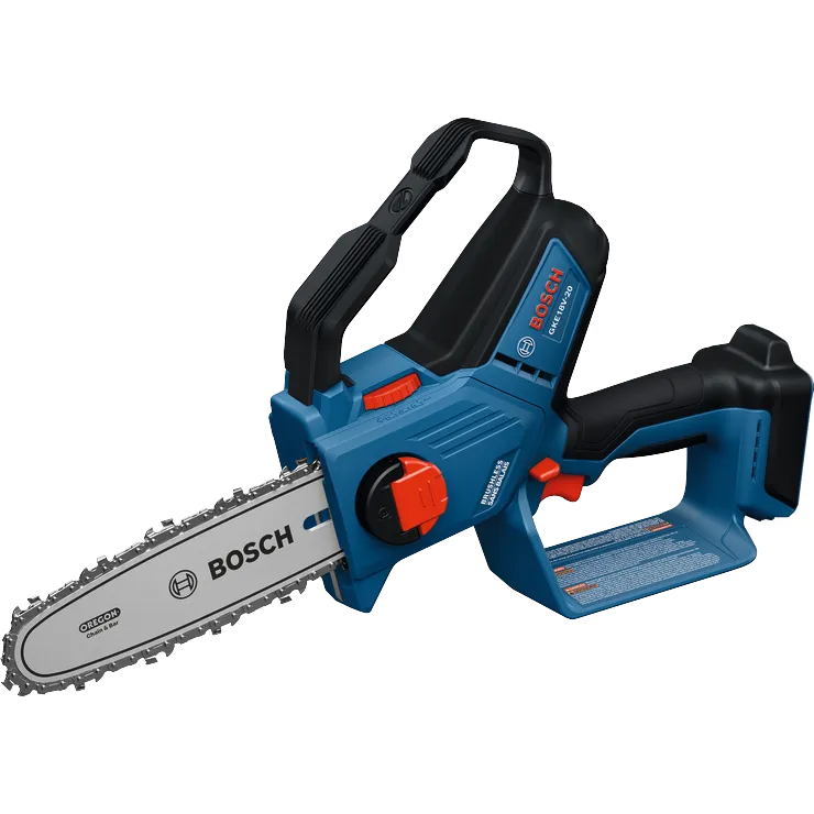 Bosch cordless chain saw GKE18V-20 model product image.