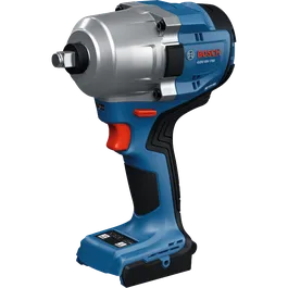 Bosch GDS18V-780 Cordless Impact Wrench without battery shown in an isometric view on white background.