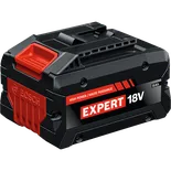 Bosch AMPShare EXPERT battery model EXBA18V-80 with 8Ah product main image on white background.