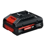 A Bosch EXBA18V-40 EXPERT 18V Lithium-Ion 4 Ah High Power Battery shown on white background.