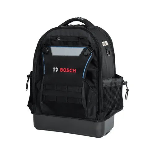 Bosch L-BOXX Contractor Backpack shown on a white background.