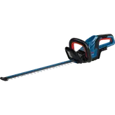 Bosch GHE18V-60-2 18V 24 In. Hedge Trimmer shown without a battery on a white background.