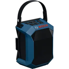 Product Image Dynamic Bosch GPB18V-1CN 18V Jobsite Bluetooth® Speaker on a white background.