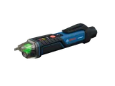 Product Image Dynamic Bosch GVD1000-17 Non-Contact Voltage Tester with Flashlight on a white background.