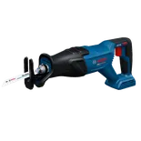 Product Image Dynamic of Bosch GSA18V-280N 18V 1-1/8 In. Reciprocating Saw on a white background.