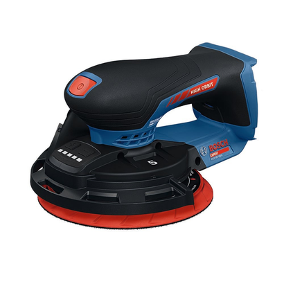 Product Image Dynamic of Bosch  EXEX18V-150-5N 18V 6” Random Orbit Sander (3/16”) on a white background.