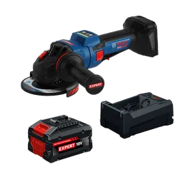 Product Image Dynamic of Bosch EXWS18V-15PSB18X 18V Brushless 6 In. Angle Grinder with No Lock-On Paddle Switch.