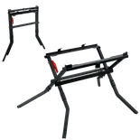 Product Image Dynamic of Bosch GTA571 Folding Table Saw Scissor Stand on a white background.