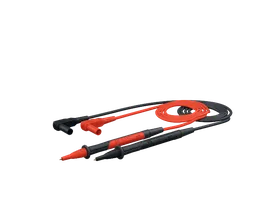 Bosch MS90 red and black voltage cables shown on a white background.