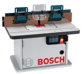 Product Image Dynamic Bosch RA1171 Cabinet Style Router Table on a white background.