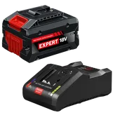 Bosch GXS18V-27N18X 18V Starter Kit with (1) Expert 18V 8 Ah High Power Battery and (1) 18V 16 Amp Battery Turbo Charger.