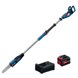 The Bosch GKE18V-25TPN18X 18V 10 In. Pole Chainsaw (Kit) on the product image dynamic view.