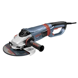 Product Image Dynamic of Bosch 1994-6D 9" Professional Angle Grinder - No Lock-on on a white background.
