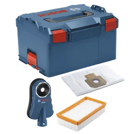 Product Image Dynamic Bosch GXA3-01L 9-Gallon PRO+GUARD™ Drilling Kit on a white background.