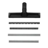 Product Image Dynamic of Bosch VX130 3 Piece Vacuum Floor Nozzle Kit on a white background.