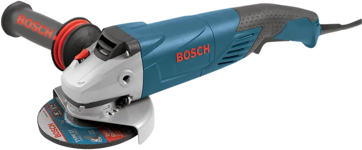 Product Image Dynamic of Bosch 1821 5" Rat Tail Grinder on a white background.