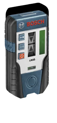 Product Image Dynamic of Bosch LR1G 500 Ft. Green-Beam Rotary Laser Receiver on a white background.