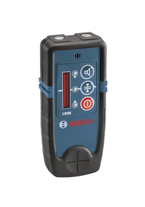 Product Image Dynamic of Bosch LR30 500 Ft. Red-Beam Rotary Laser Receiver on a white background.