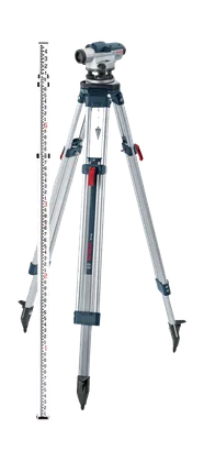 Product Image Dynamic of Bosch GOL 32CK Automatic Optical Level Kit on a white background.