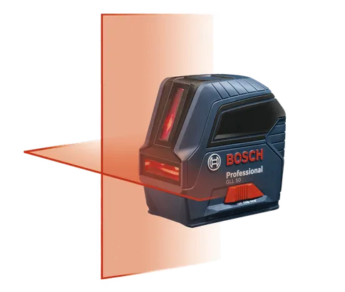 Product Image Dynamic of Bosch GLL 50 Self-Leveling Cross-Line Laser on a white background.