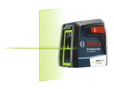 Product Image Dynamic of Bosch GLL40-20G Green-Beam Self-Leveling Cross-Line Laser on a white background.