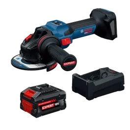 Product Image Dynamic of Bosch EXWS18V-15SB18X 18V EXPERT 5 – 6 In. Angle Grinder with Slide Switch Kit.