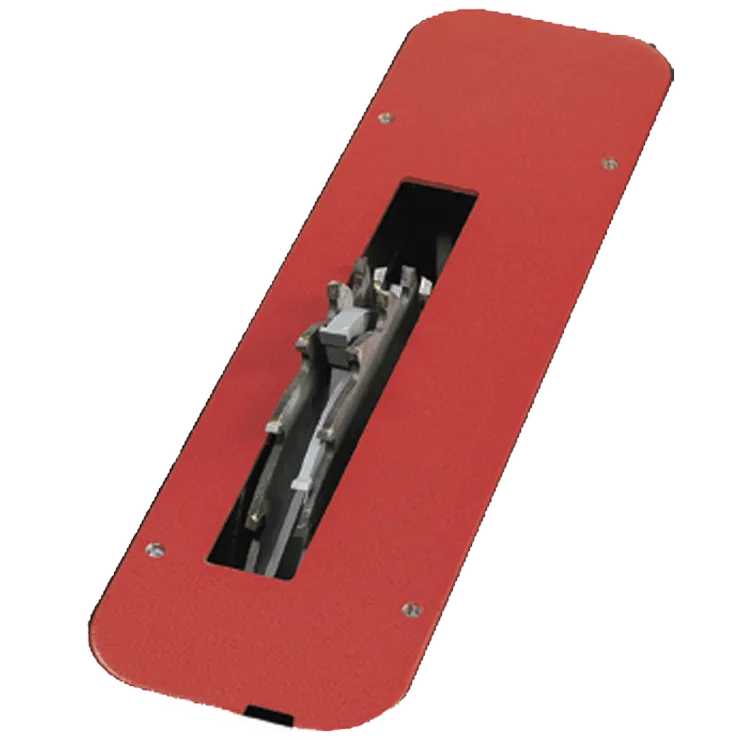 Product Image Dynamic of Bosch TS1007 Table Saw Dado Cutter Insert on a white background.