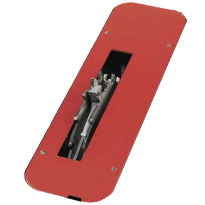 Product Image Dynamic of Bosch TS1007 Table Saw Dado Cutter Insert on a white background.