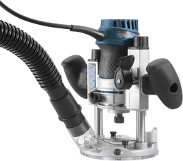 Product Image Dynamic of Bosch PR012 Palm Router Attachment on a white background.