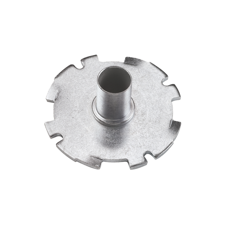 Product Image Dynamic of Bosch RA1109 1/2 In. Template Guide on a white background.