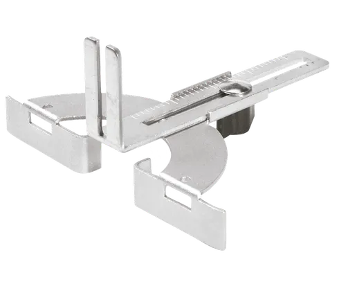 Product Image Dynamic of Bosch PR102 Straight Edge Guide for Palm Routers on a white background.