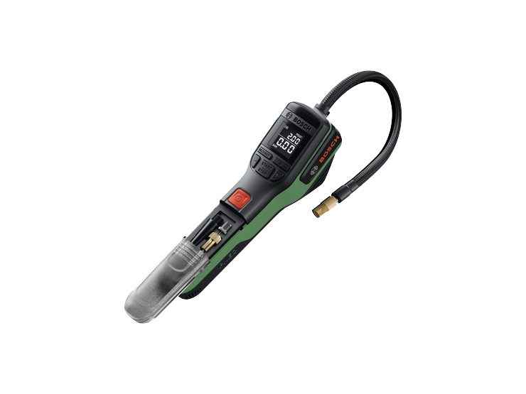 Product Image Dynamic of Bosch PNEO 4V Max Air Pump on a white background.